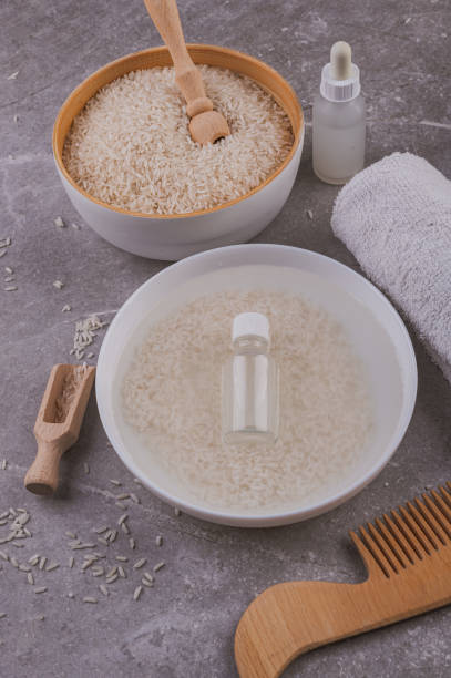 istock Rice water for hair care 1959306880