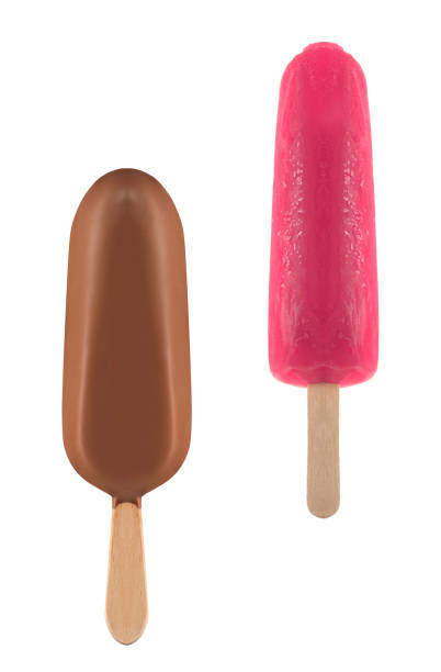istock strawberry ice-lolly and ice cream covered with chocolate isolated 1959340004