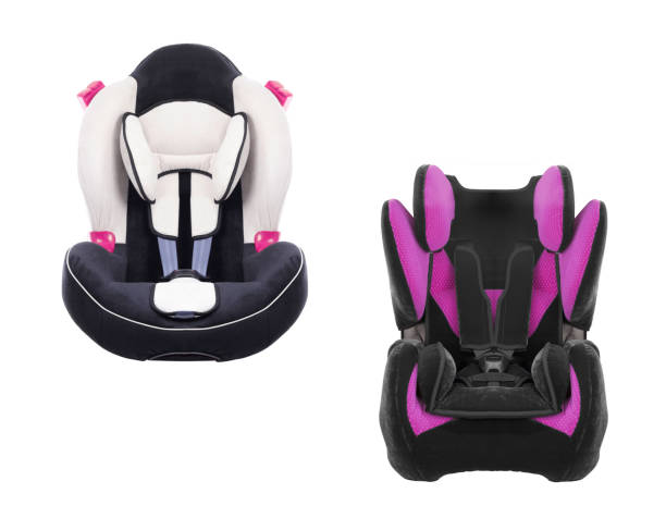 car seat for children isolated on white background
