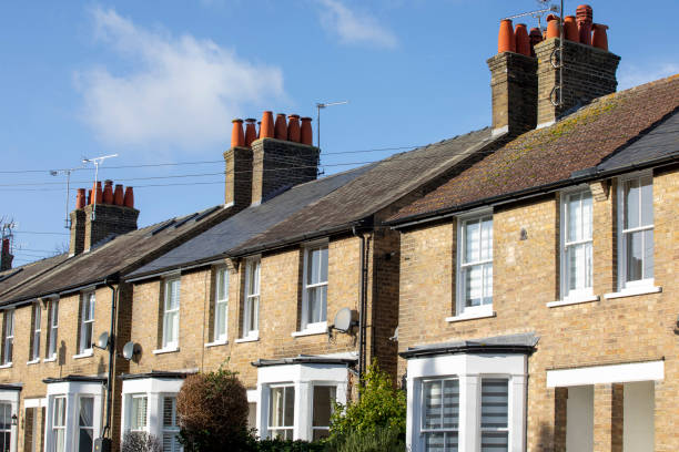 istock Semi detached houses 1959378294