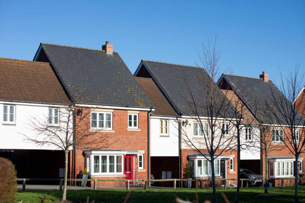 istock Modern suburban houses 1959409782