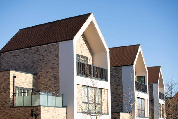 istock Modern suburban houses 1959414568