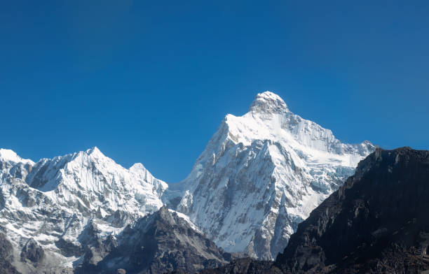 istock Majestic Mount Jannu as Seen from the South. 1959423009