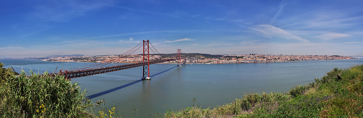 25th of April Bridge in Lisbon, Portugal