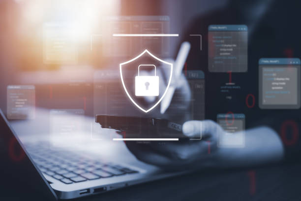 istock Cyber security and Security password login online concept  Hands typing and entering username and password of social media, log in with smartphone to an online bank account, data protection hacker 1959521368