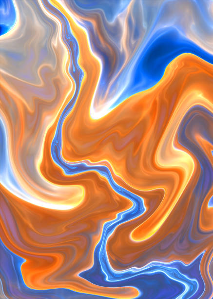 istock Fluid watercolor effect fractal art abstract background. 1959575491
