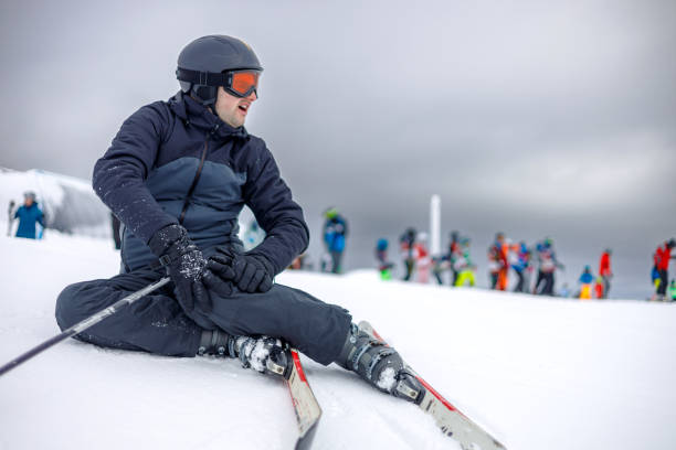istock Skiing mishap on the slopes 1959582741
