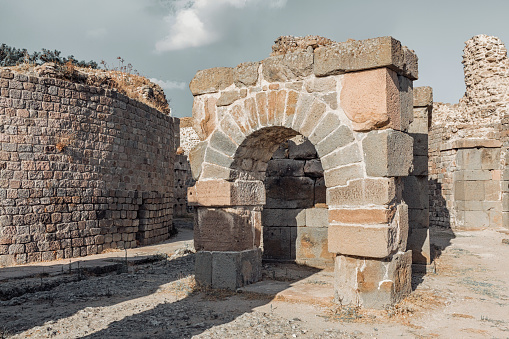 Treatment Center (Healing Temple). Asclepieion (Asclepion) of Pergamon. Bergama (Izmir), Turkey