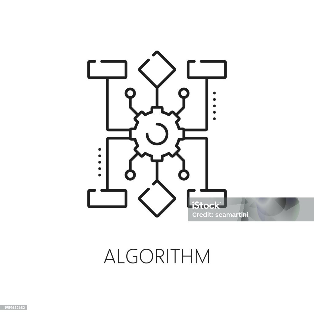 Machine Learning Algorithm Artificial Intelligence Stock Illustration ...