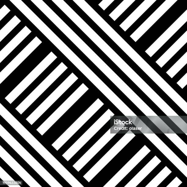 Striped Patterned Objects Large Irregular Striped Pattern On White Background Stock Illustration ...