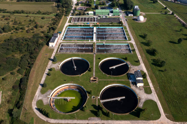 istock Industrial sewage treatment plant 1959635471