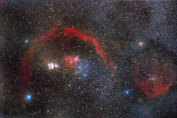 istock Orion constellation in the photo. 1959653754