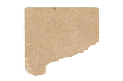 Old brown paper texture or background for design with copy space for text or image