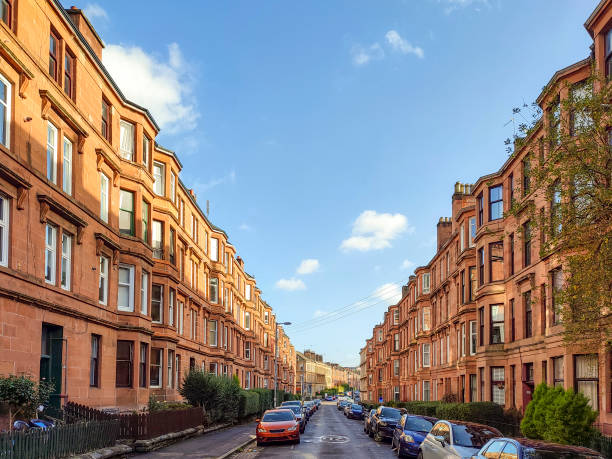 istock Street view at glasgow scotland england UK 1959746219