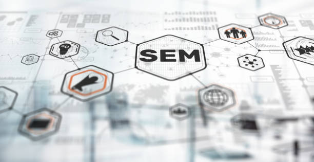 istock SEM Search Engine Optimization Marketing. Assistance in the selection of clients 1959750060