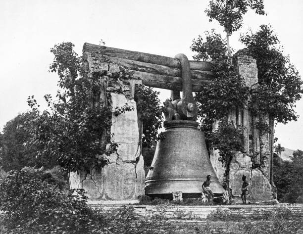 istock People and landmarks of India in 1895: Great Bell 1959756487