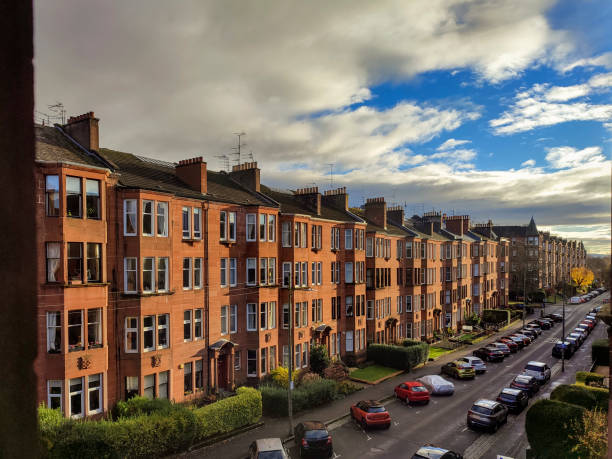 istock Street view at glasgow scotland england UK 1959756516