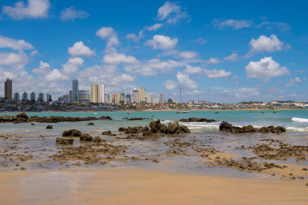 istock Rocks at Ponta Negra Beach 1959956892