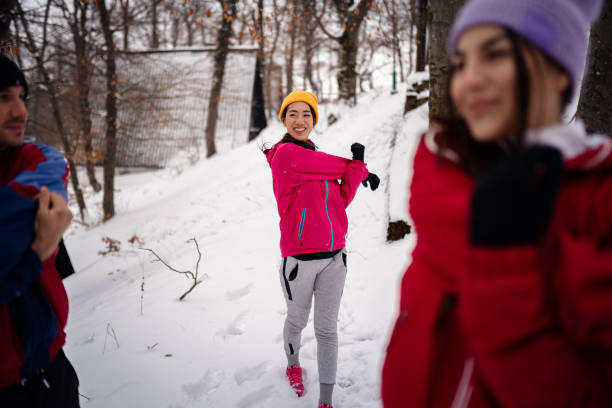 istock Snowy park is the best place to run 1960009914