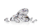 diamond on white background with high quality