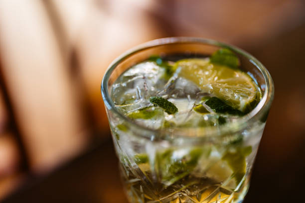istock Mojito Cocktail On The Table In A Bar 1960052268
