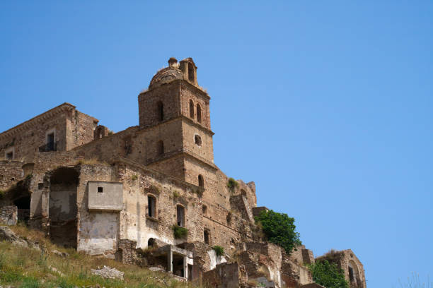 istock Craco, old abandoned village in Basilicata, italy 1960056758
