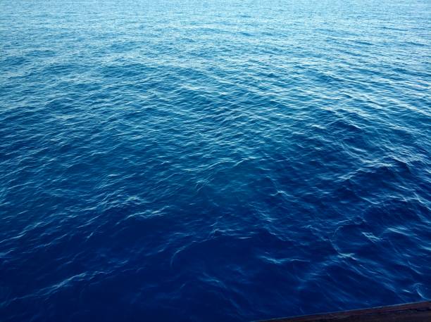 istock Beautiful rich blue texture of the sea 1960122621