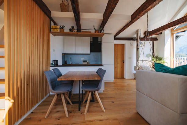 istock Small And Cozy Kitchen At A Nice Apartment For Rent 1960128199