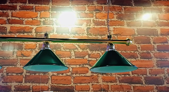 Green chandelier, stonewall