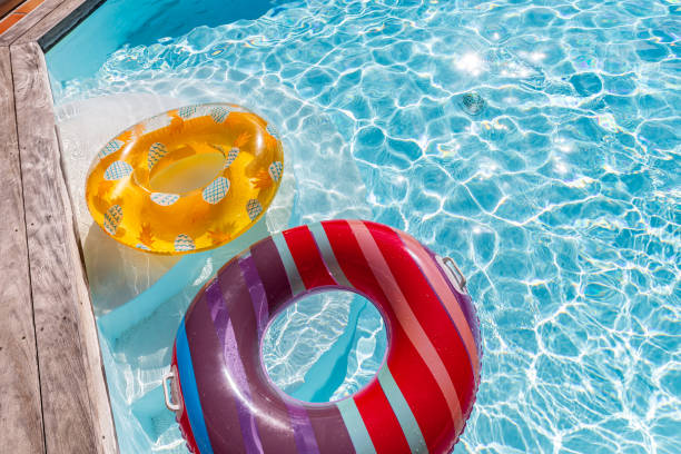 istock colorful buoy in a swimming pool in summer 1960286831