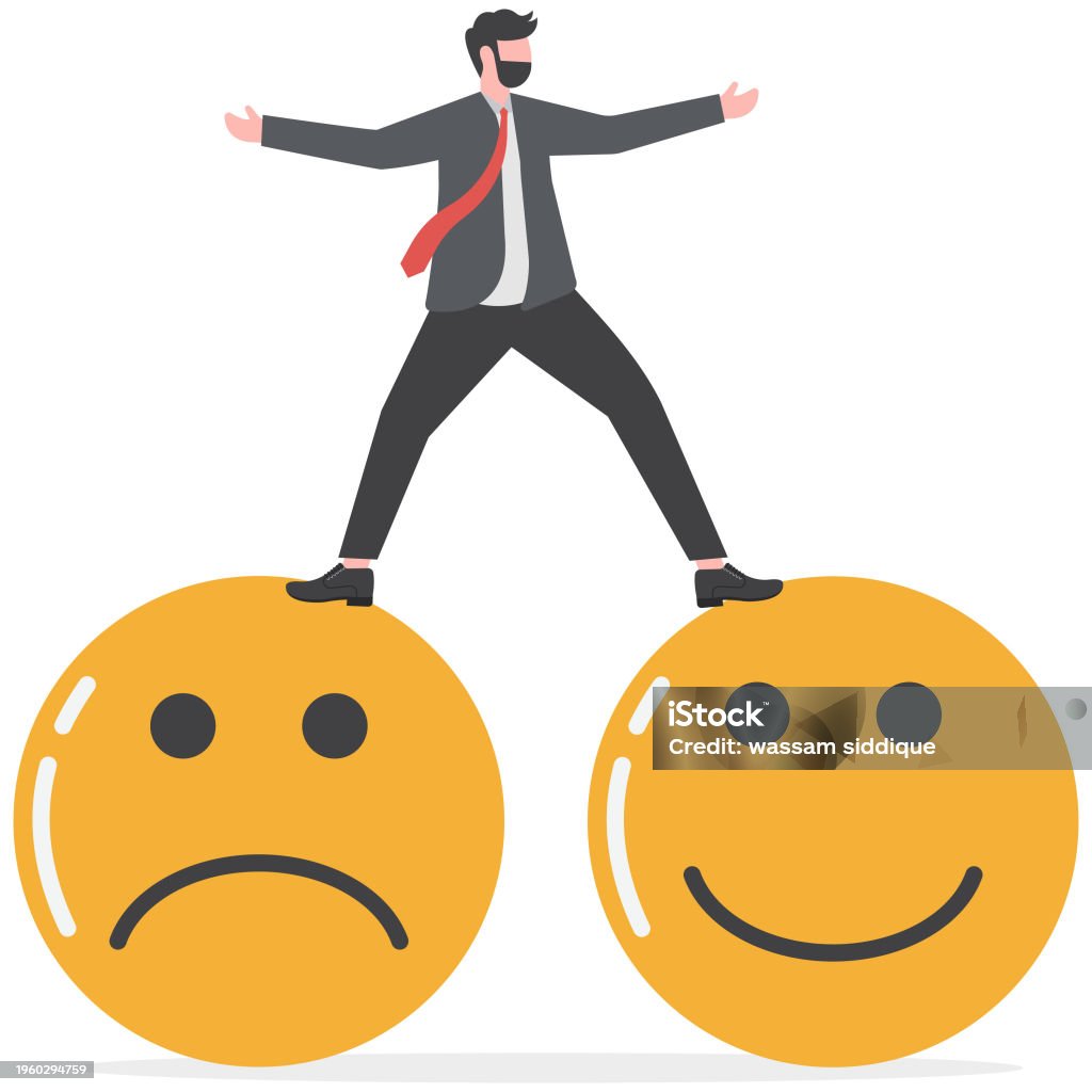 Emotion Control Happy Emotional Intelligence Balance Emotion Control Feeling Between Work ...