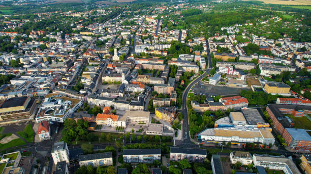 istock Aerial view around the city Gera 1960333454