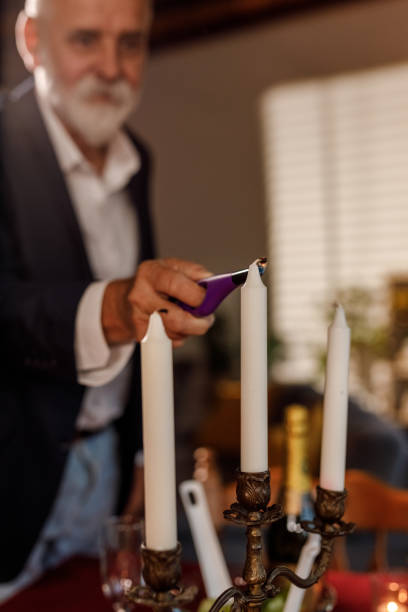 istock Creating a romantic atmosphere during a dinner date at home 1960367981
