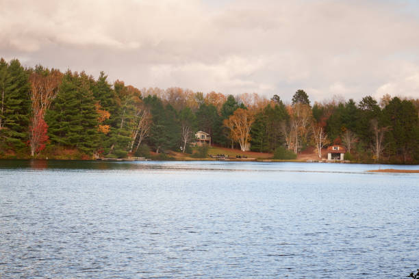 istock Cottages in the lake 1960396202