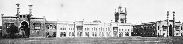 istock People and landmarks of India in 1895: Engineering College 1960449478