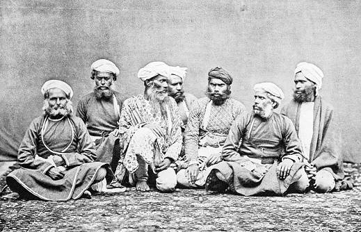 People and landmarks of India in 1895: Thugs