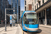Metro tram in Birmingham