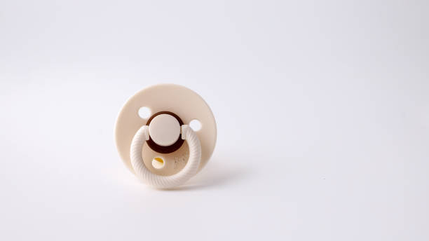 istock Baby Pacifier Isolated on a White Background 1960619097