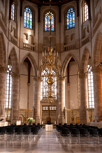 church interior, laurenskerk