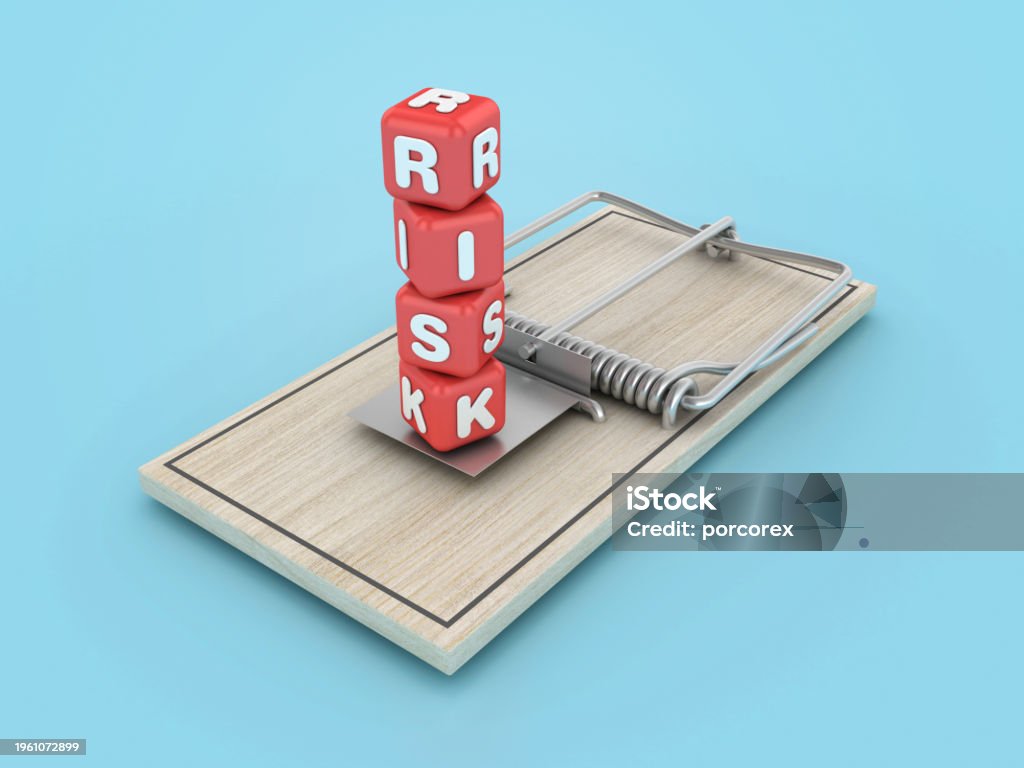 Icon Trap Risk Mouse Trap With Risk Blocks Stock Photo - Download Image Now ...