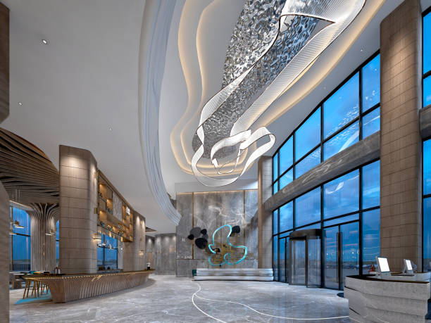 istock 3d render luxury hotel reception lobby entrance 1961115164
