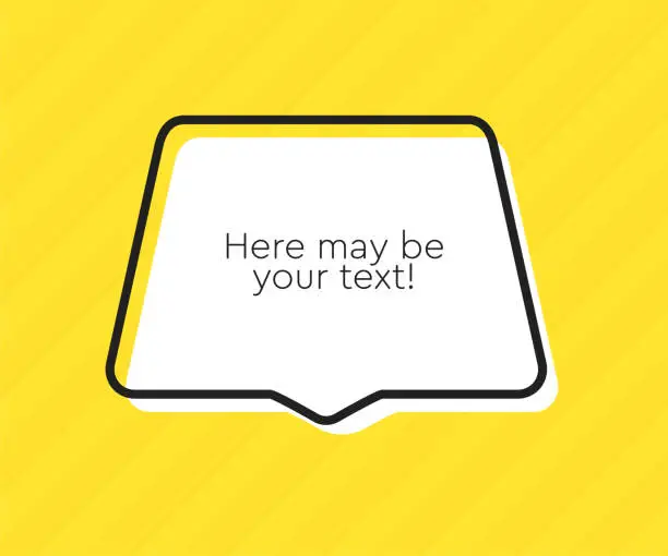 Mobile Text Box Vector Free bright yellow line text box vector material 2 mobile bright yellow ...
