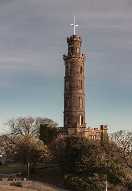 istock Nelson's Monument with a bright blue sky in the background. 1961206846