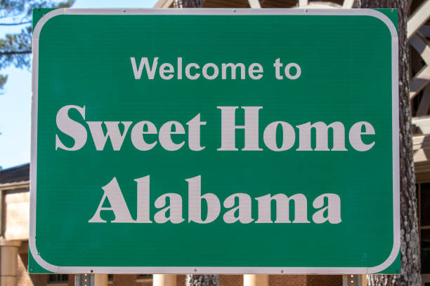 Welcome to sweet home Alabama road sign