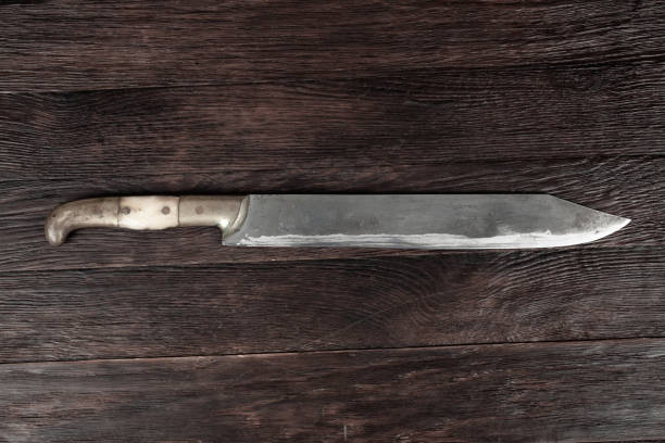 Retro vintage hunting knife
