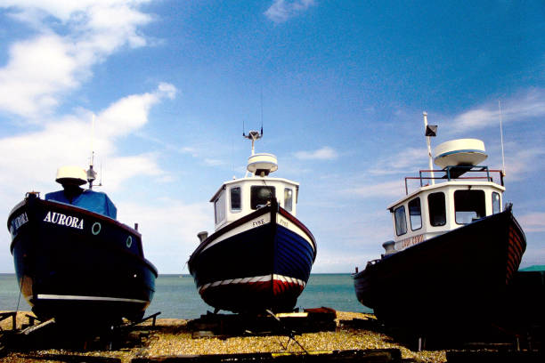 Three Boats at Deal