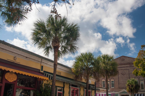 istock Streetscape Scene at Cocoa, Florida 1961266616