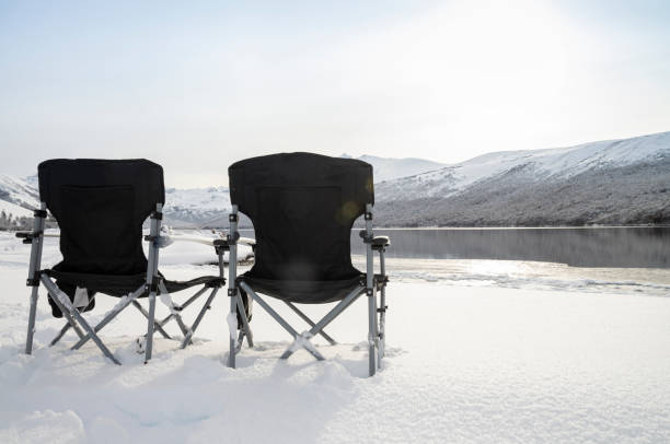 istock Pair of chairs contemplating 1961269538