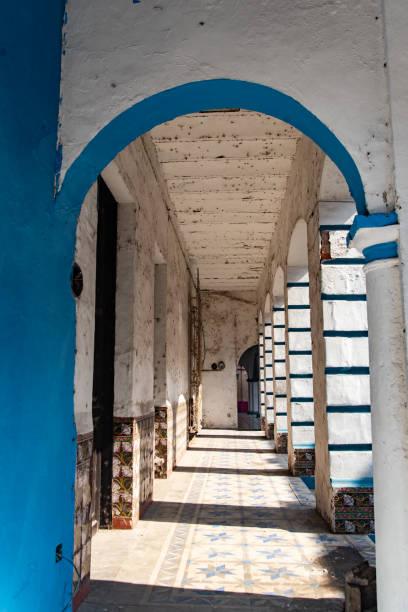 istock facade of multicolored arches Tlacotalpan Mexico 1961422717