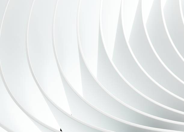 istock 3d Abstract background wallpaper design illustration render white color . 1961427977